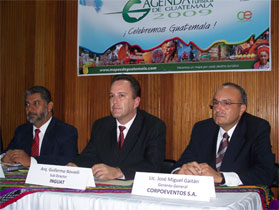 PresentsTourist  Agenda,  Guatemala 2009