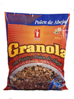 250g Presentation Granola Cereal with Polen & Honey Bee.
